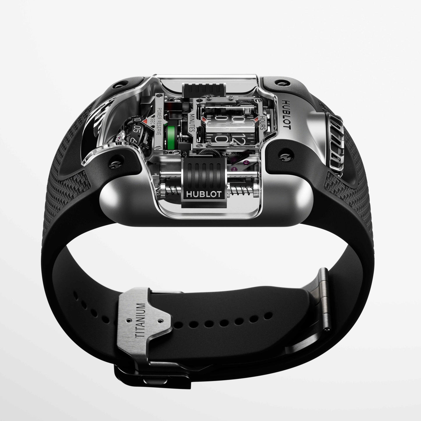 MP-10 TOURBILLON WEIGHT ENERGY SYSTEM TITANIUM