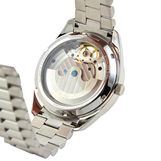 SILVER/WHITE VILLA AUTOMATIC TOURBILLON