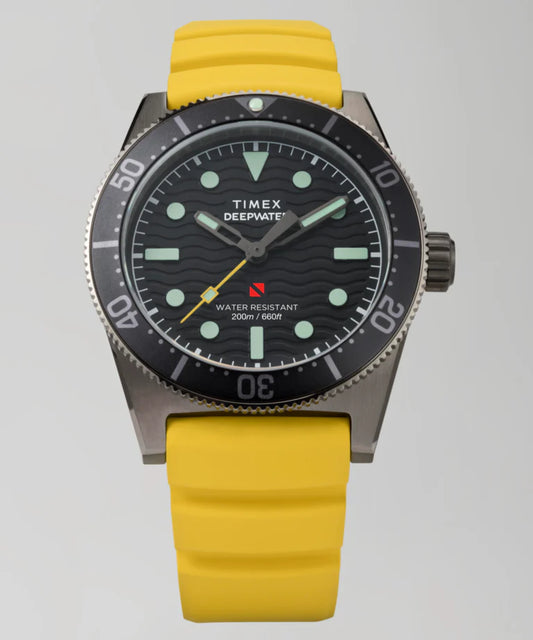 Deepwater Reef 200 41mm Synthetic Rubber Strap Watch