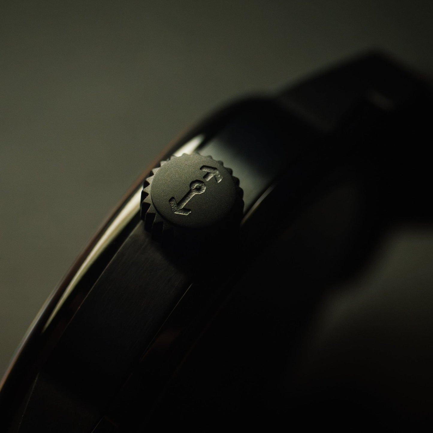 *Limited Edition* Titanium Black DLC 38mm Standard Issue Field Watch: Black Dial