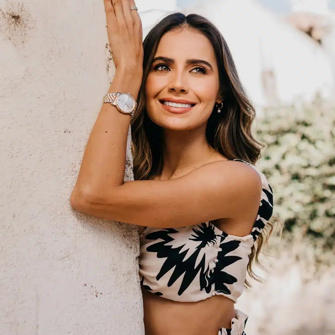 ESMERALDA TWO TONE LINK