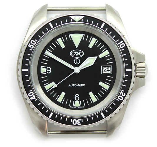 CWC RN AUTOMATIC DIVERS WATCH MK.2 WITH DATE, STAINLESS STEEL (RN300-MT AS120-D)
