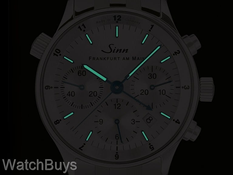 Sinn 6000 Column Wheel Anniversary III Frankfurt Chronograph LE