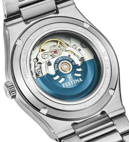 Festina Swiss Made Rive Stainless Steel Analog Mens Watch I Model F20053/1