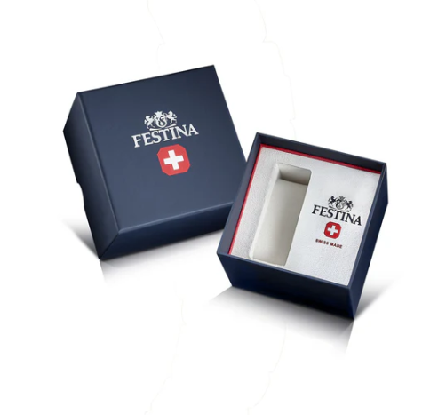 Festina Swiss Made Stainless Steel Chronograph Mens Watch I Model F20040/1