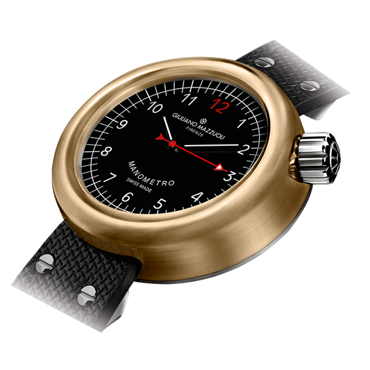 Manometro Bronze Black
