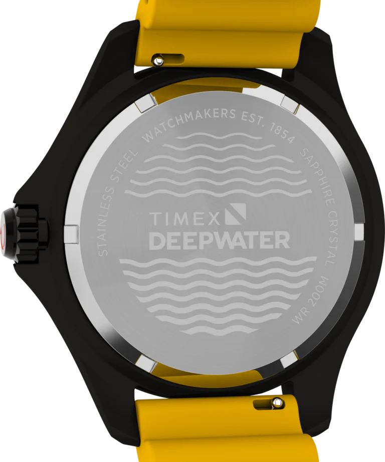 Deepwater Meridian 200 44mm Synthetic Rubber Strap Watch