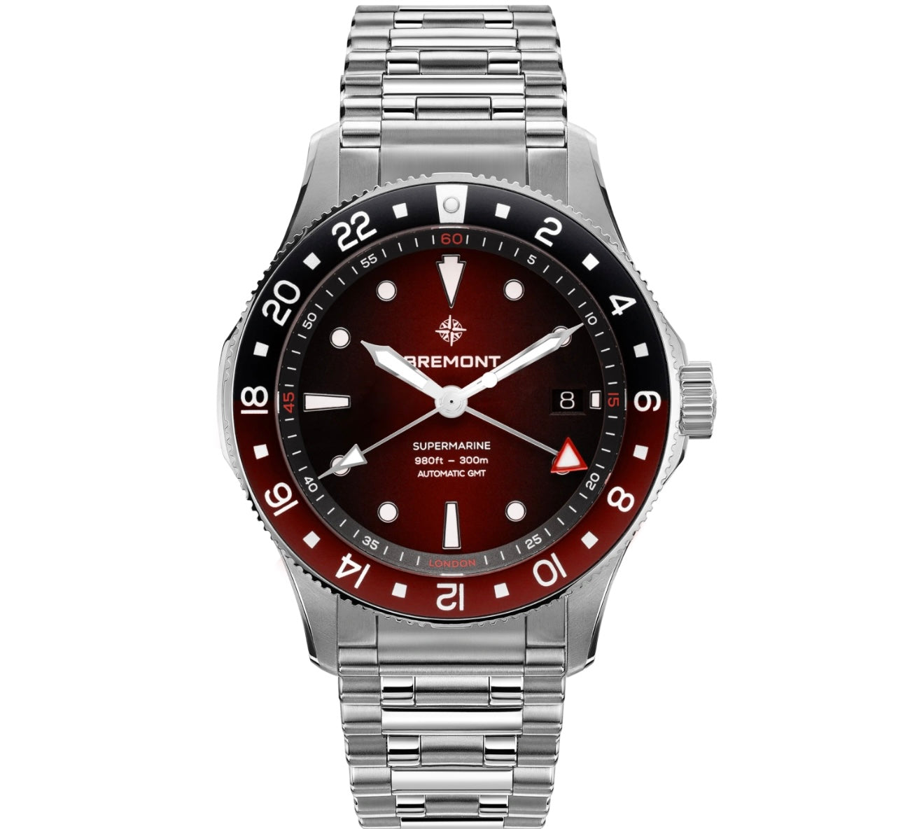 SUPERMARINE 300M GMT, 'EMBER' RED