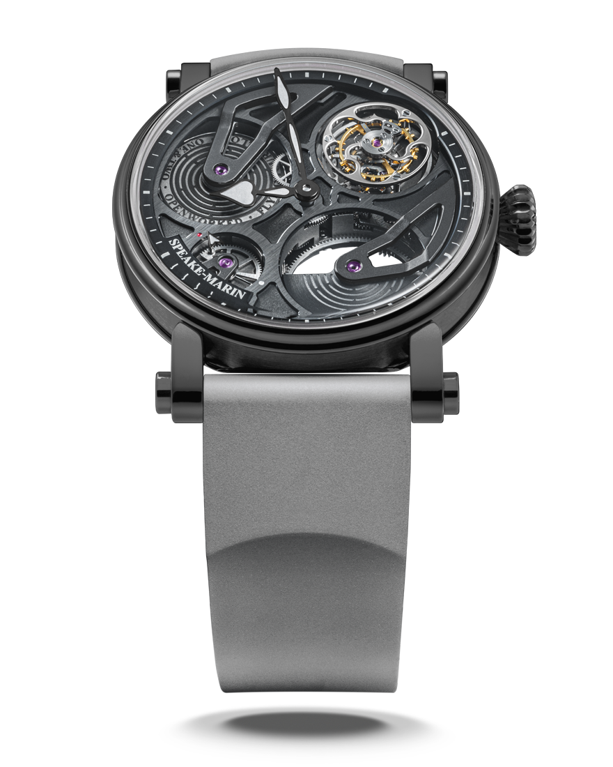 OPENWORKED TOURBILLON BLACK DLC