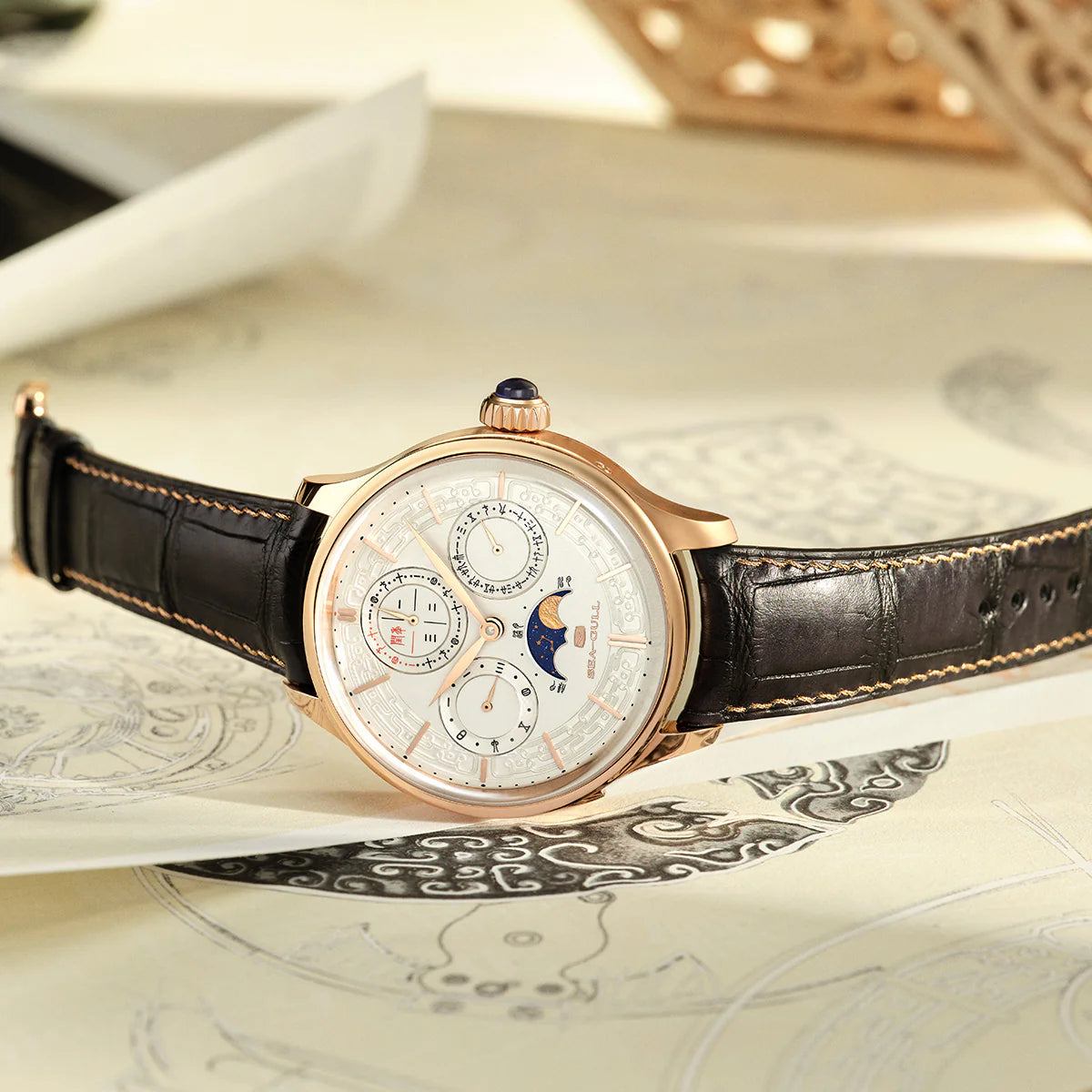 Tourbillon | Moon Phase | Perpetual Calendar | Minute Timer | 46mm