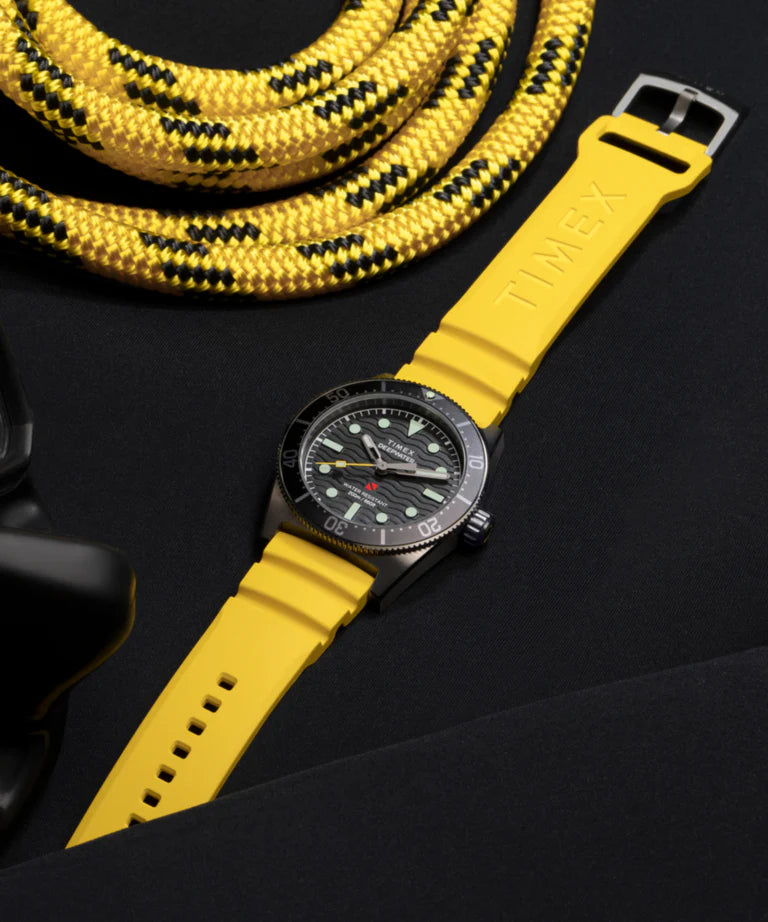 Deepwater Reef 200 41mm Synthetic Rubber Strap Watch
