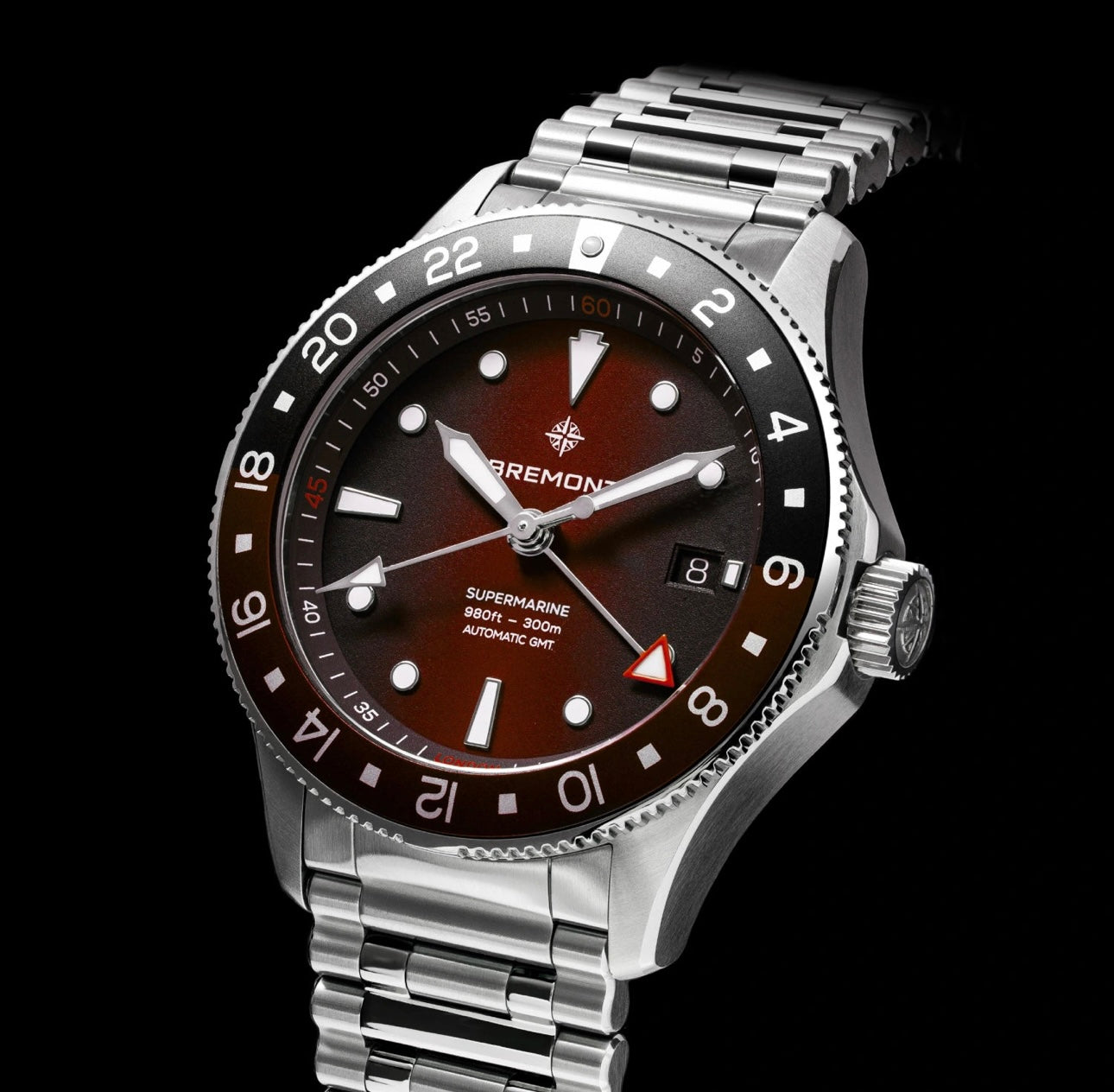SUPERMARINE 300M GMT, 'EMBER' RED