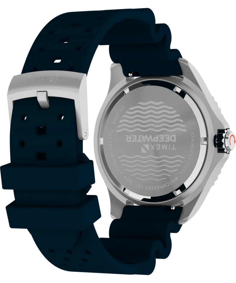 Deepwater Meridian 200 44mm Synthetic Rubber Strap Watch