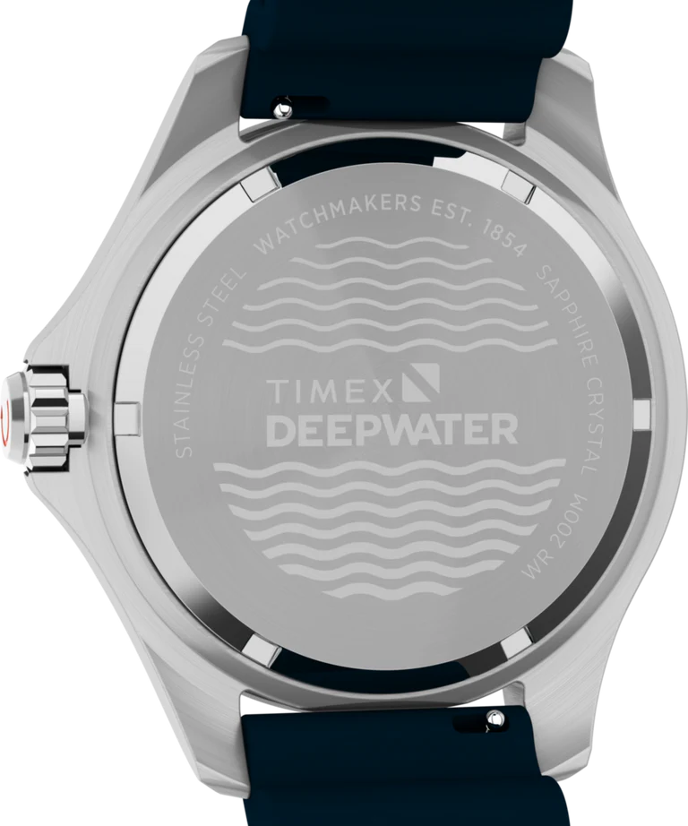 Deepwater Meridian 200 44mm Synthetic Rubber Strap Watch