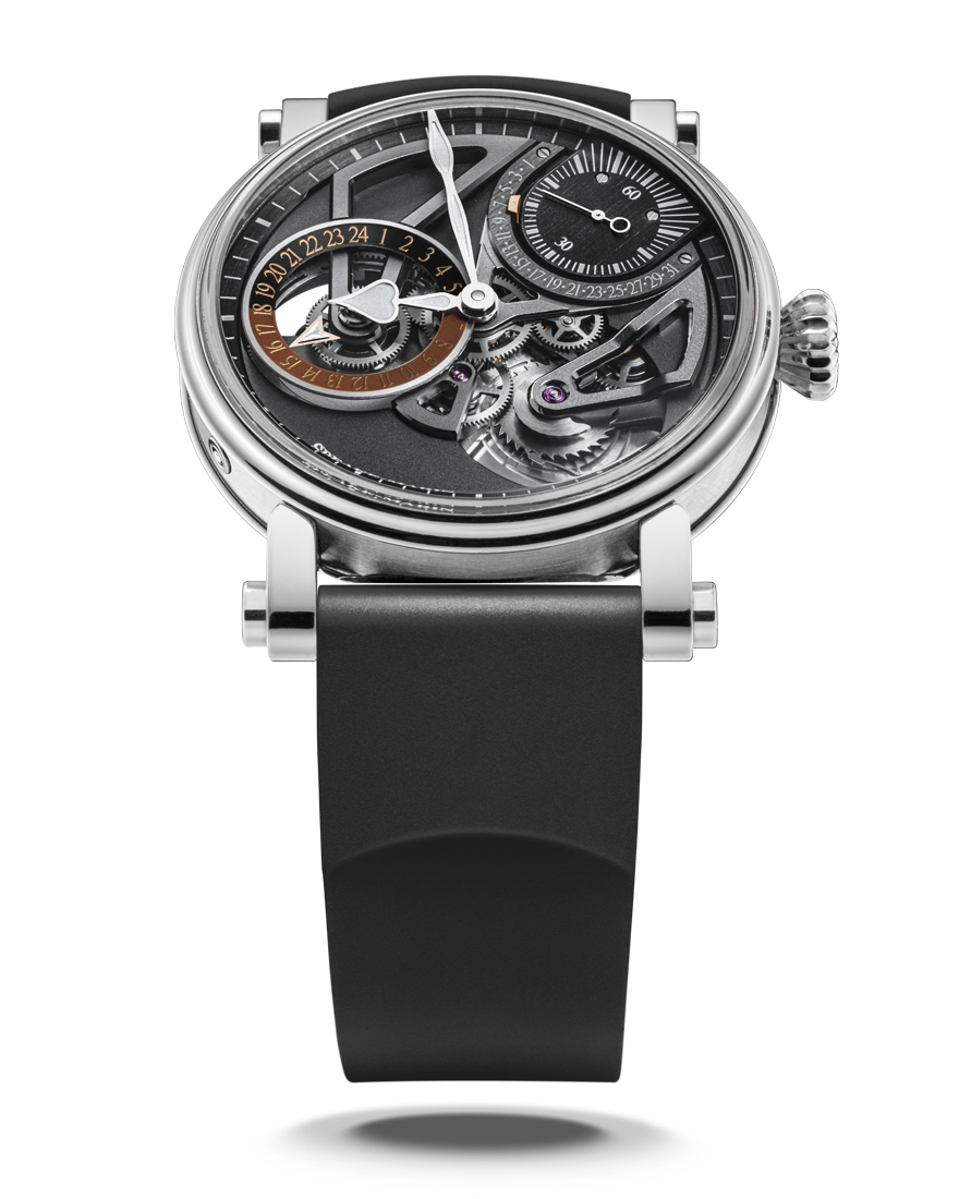 OPENWORKED DUAL TIME TITANIUM