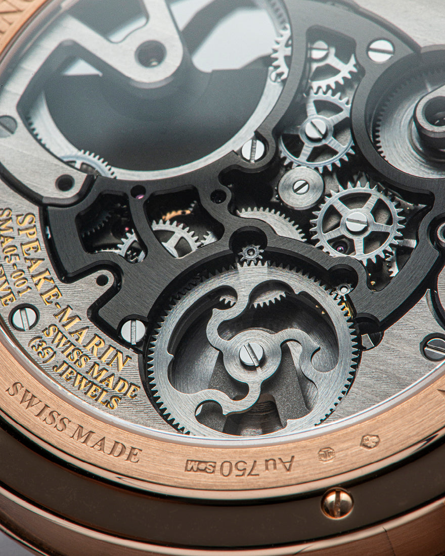 OPENWORKED TOURBILLON RED GOLD