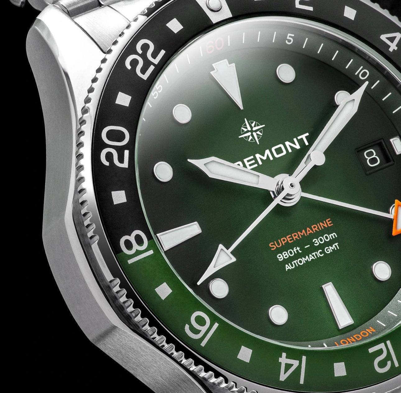 SUPERMARINE 300M GMT, 'TUNDRA' GREEN