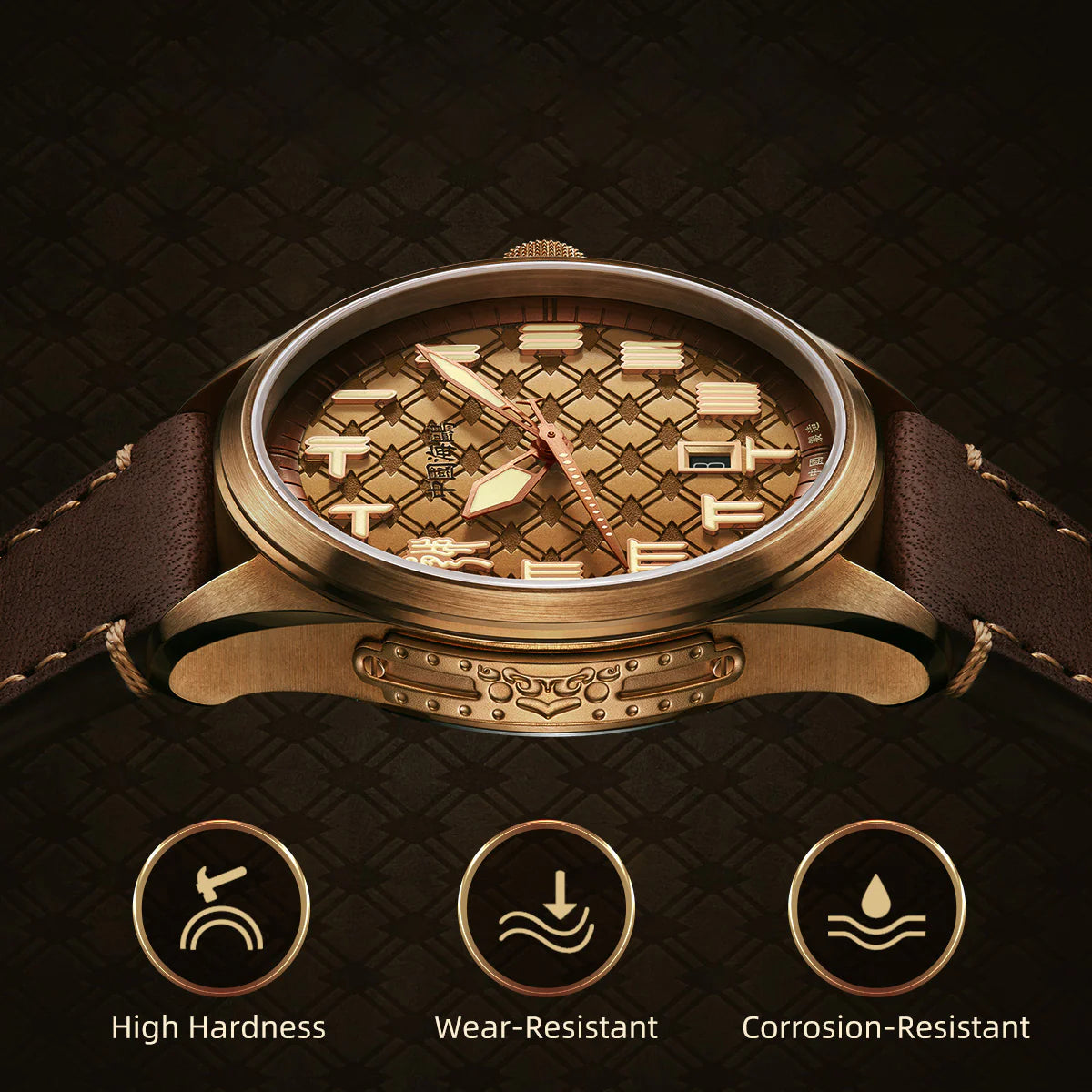 King Goujian Gift Box Edition| Luminous | Bronze | Calendar | 43.5mm