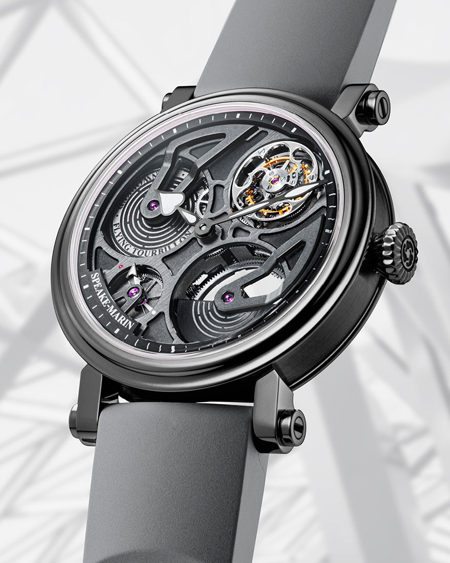 OPENWORKED TOURBILLON BLACK DLC