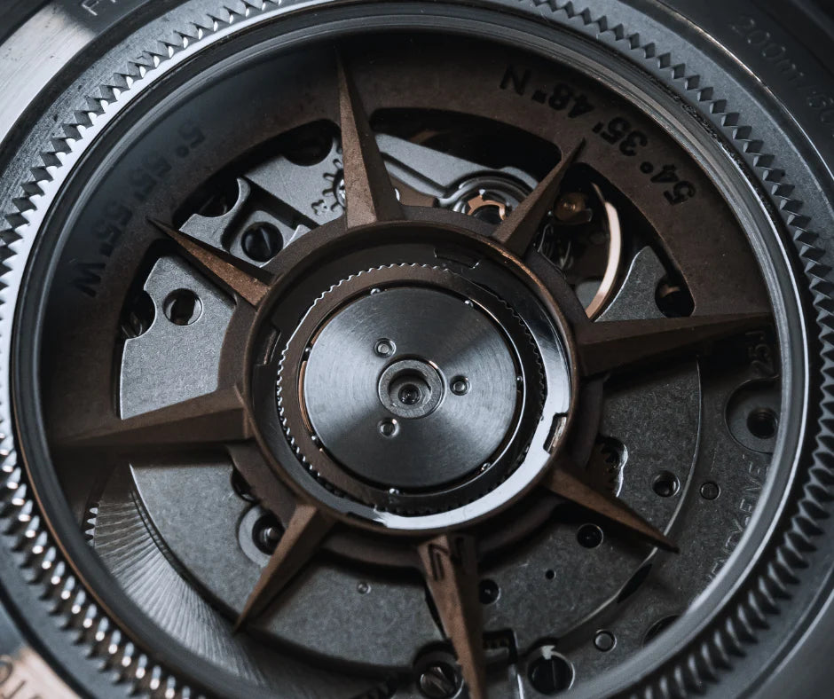 Fíor 555 - GMT Watch (41mm) - Deep Ocean Blue