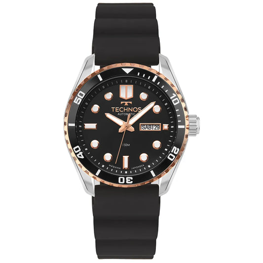 Technos Men's Automatic Bicolor Watch