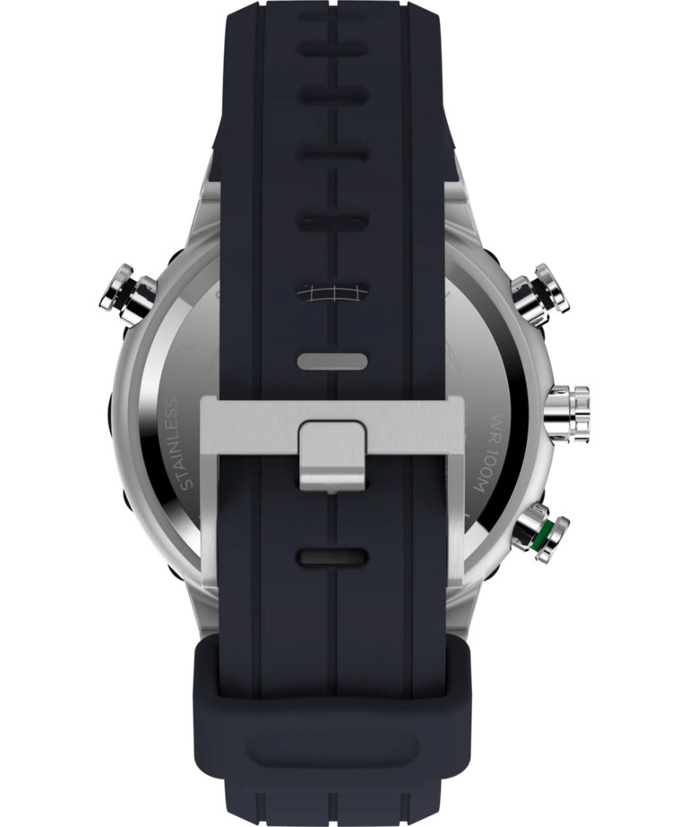 Expedition Tide-Temp-Compass 45mm Silicone Strap Watch