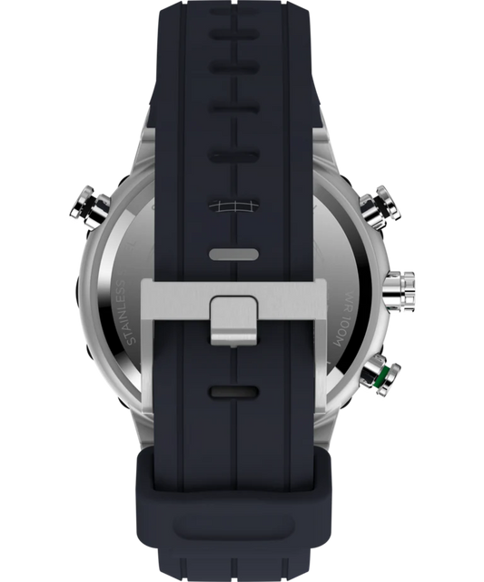 Expedition Tide-Temp-Compass 45mm Silicone Strap Watch