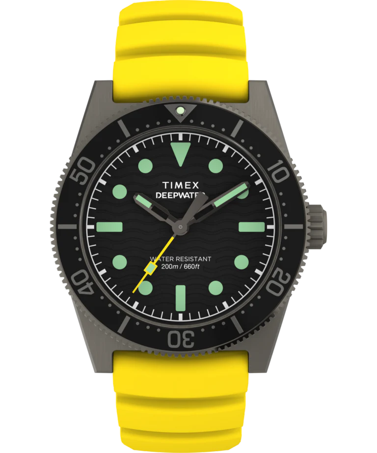 Deepwater Reef 200 41mm Synthetic Rubber Strap Watch