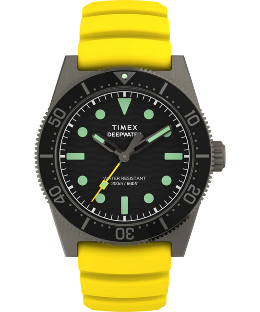Deepwater Reef 200 41mm Synthetic Rubber Strap Watch