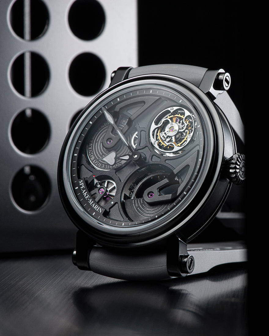 OPENWORKED TOURBILLON BLACK DLC