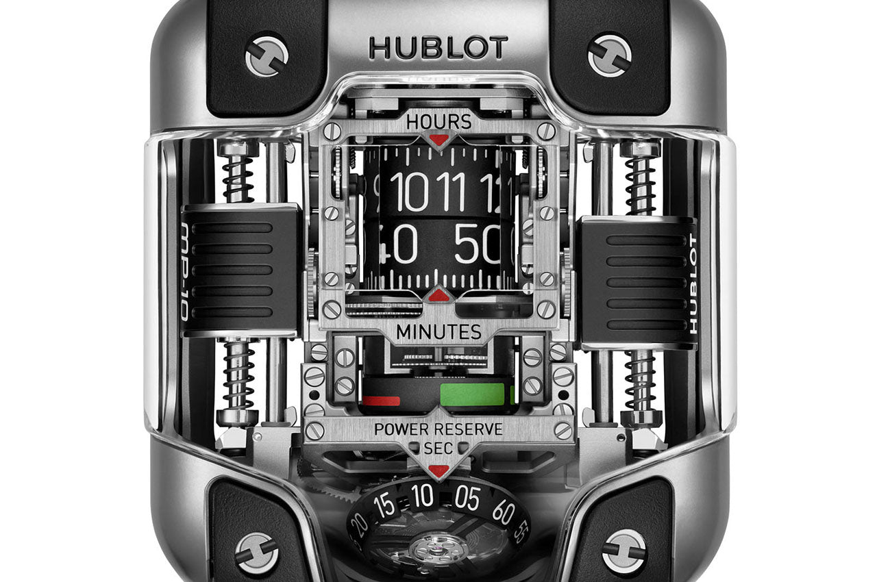 MP-10 TOURBILLON WEIGHT ENERGY SYSTEM TITANIUM