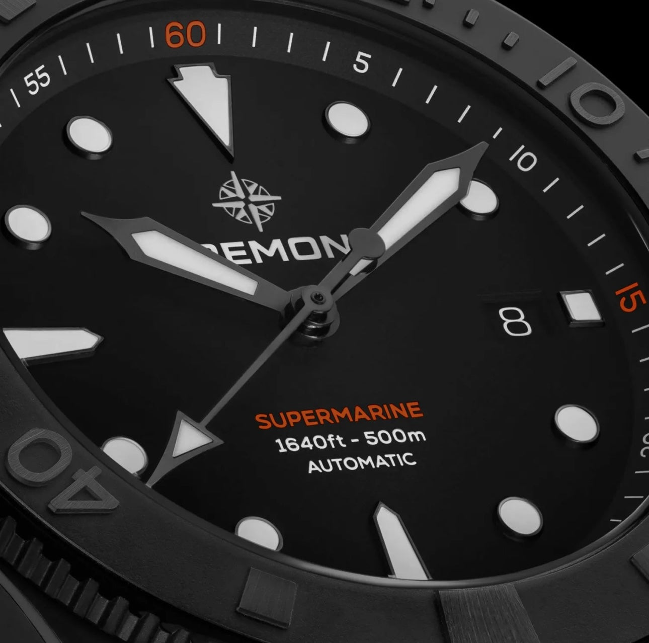 SUPERMARINE FULL CERAMIC, TACTICAL BLACK