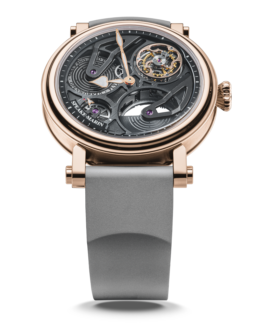 OPENWORKED TOURBILLON RED GOLD