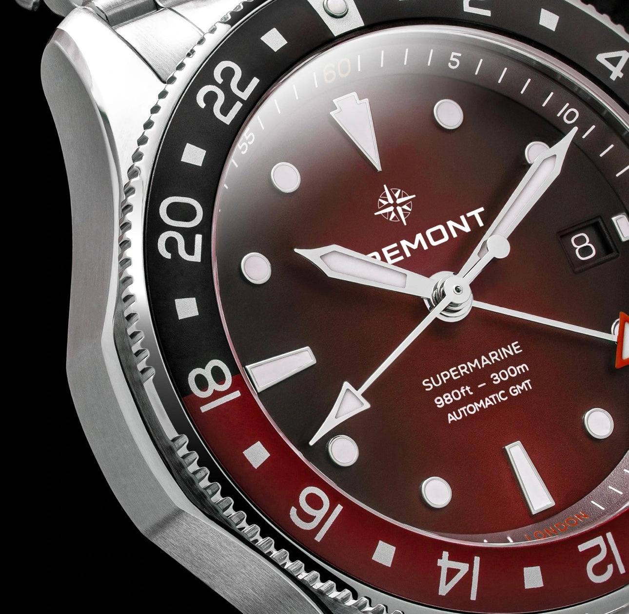 SUPERMARINE 300M GMT, 'EMBER' RED