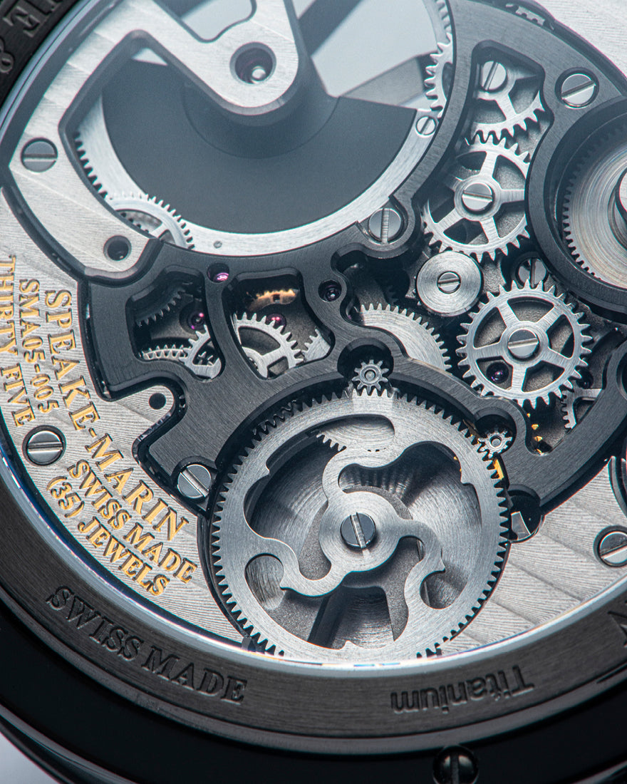 OPENWORKED TOURBILLON BLACK DLC