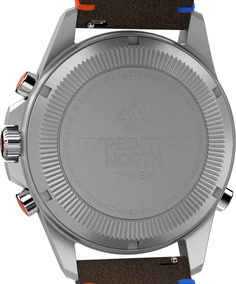 43mm Eco-Friendly Leather Strap Watch