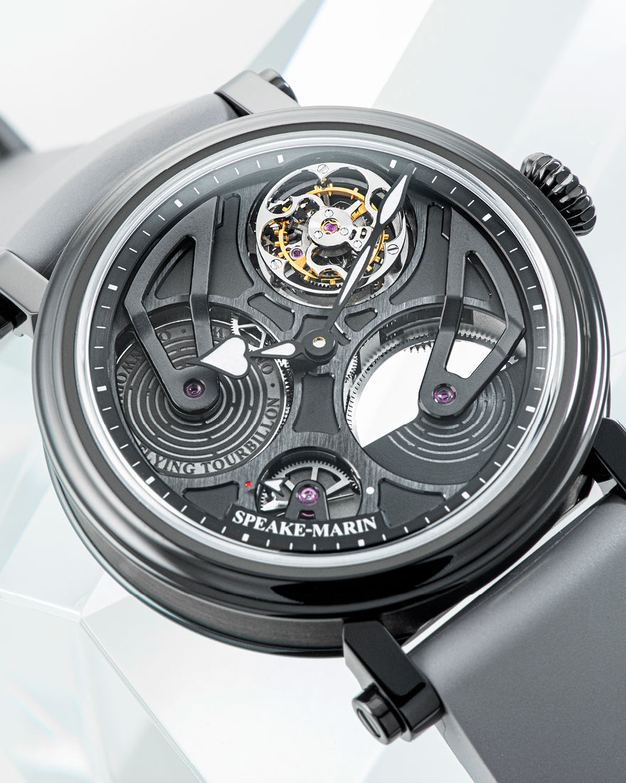 OPENWORKED TOURBILLON BLACK DLC