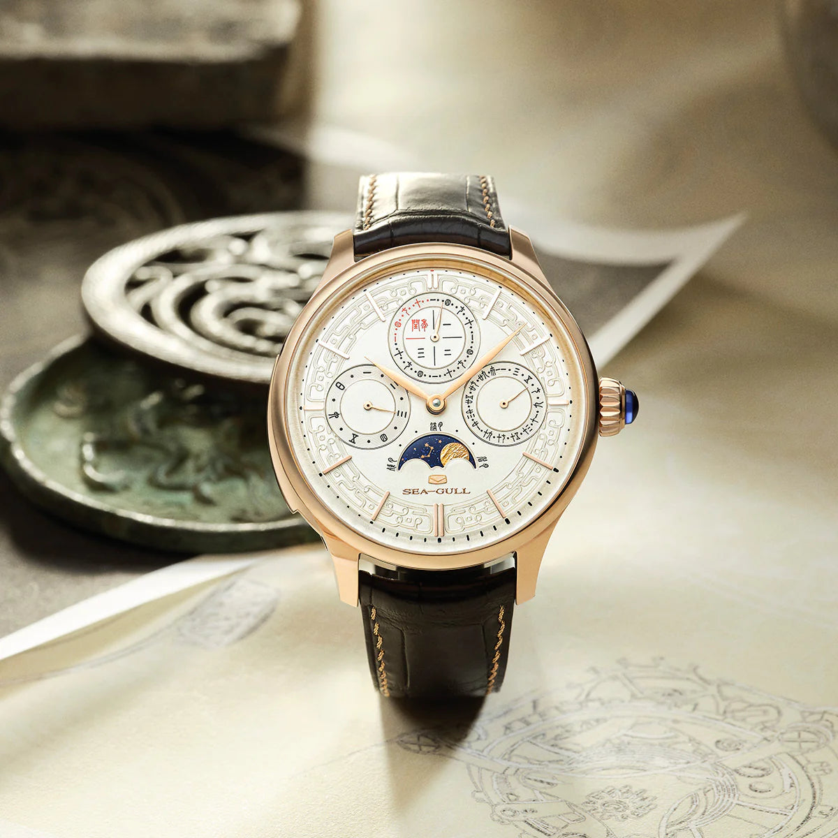 Tourbillon | Moon Phase | Perpetual Calendar | Minute Timer | 46mm