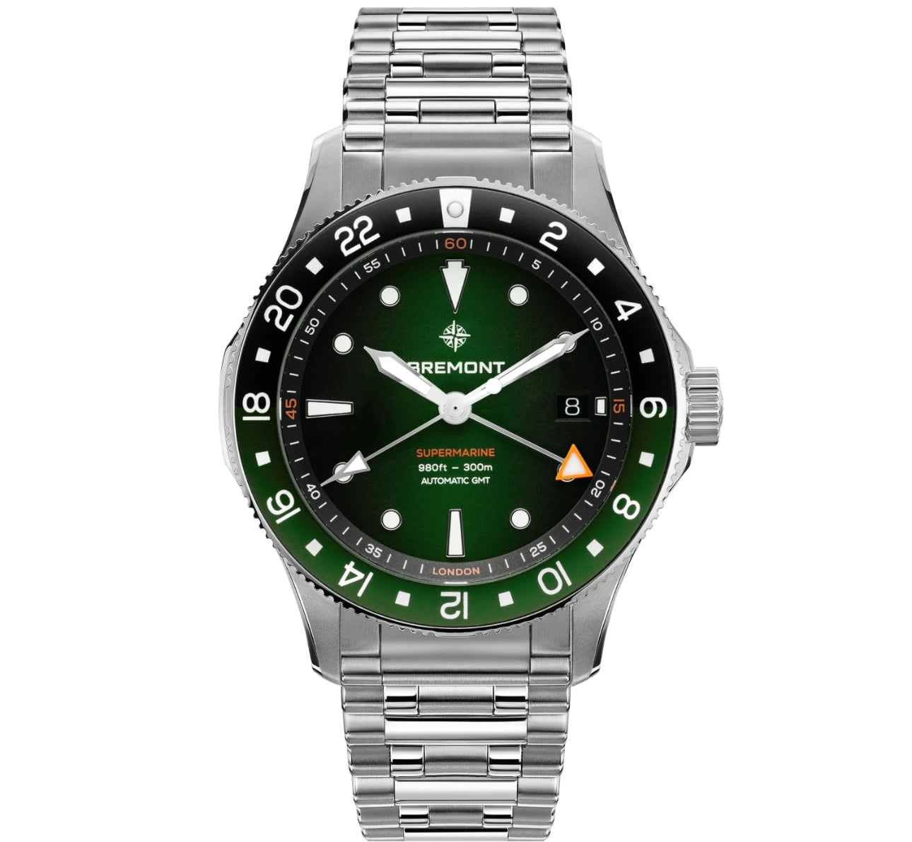 SUPERMARINE 300M GMT, 'TUNDRA' GREEN