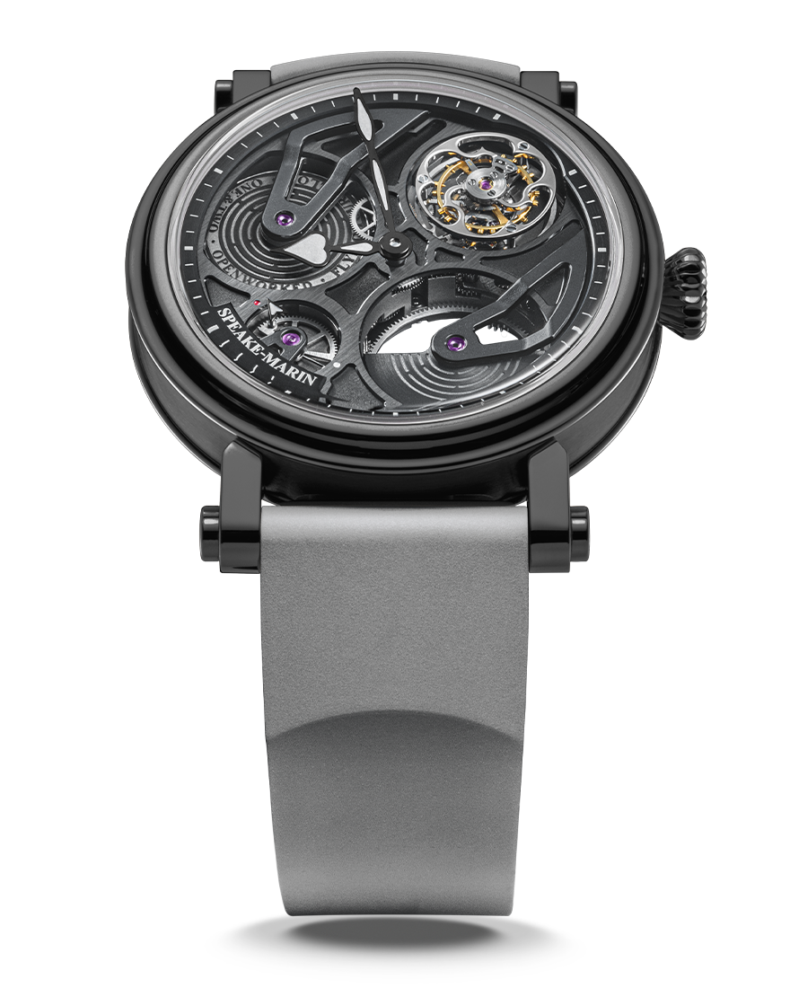OPENWORKED TOURBILLON BLACK DLC