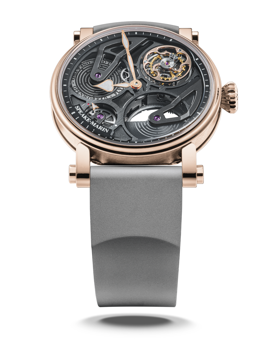 OPENWORKED TOURBILLON RED GOLD