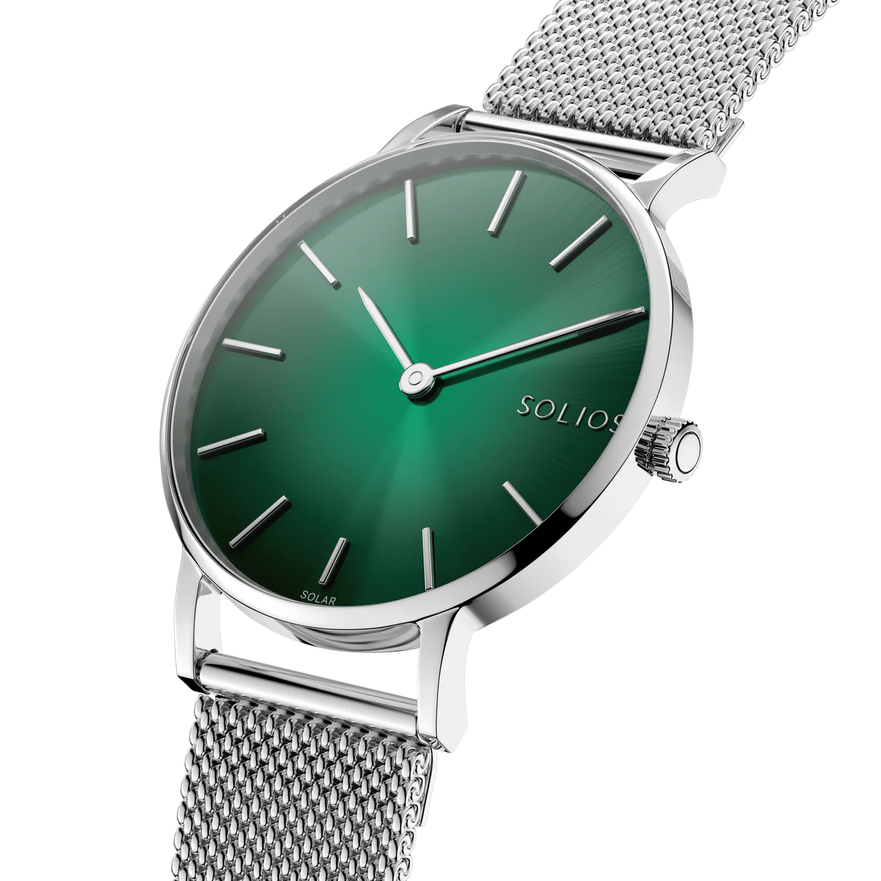 The Rainforest Classic
Emerald Green Dial - Silver Case