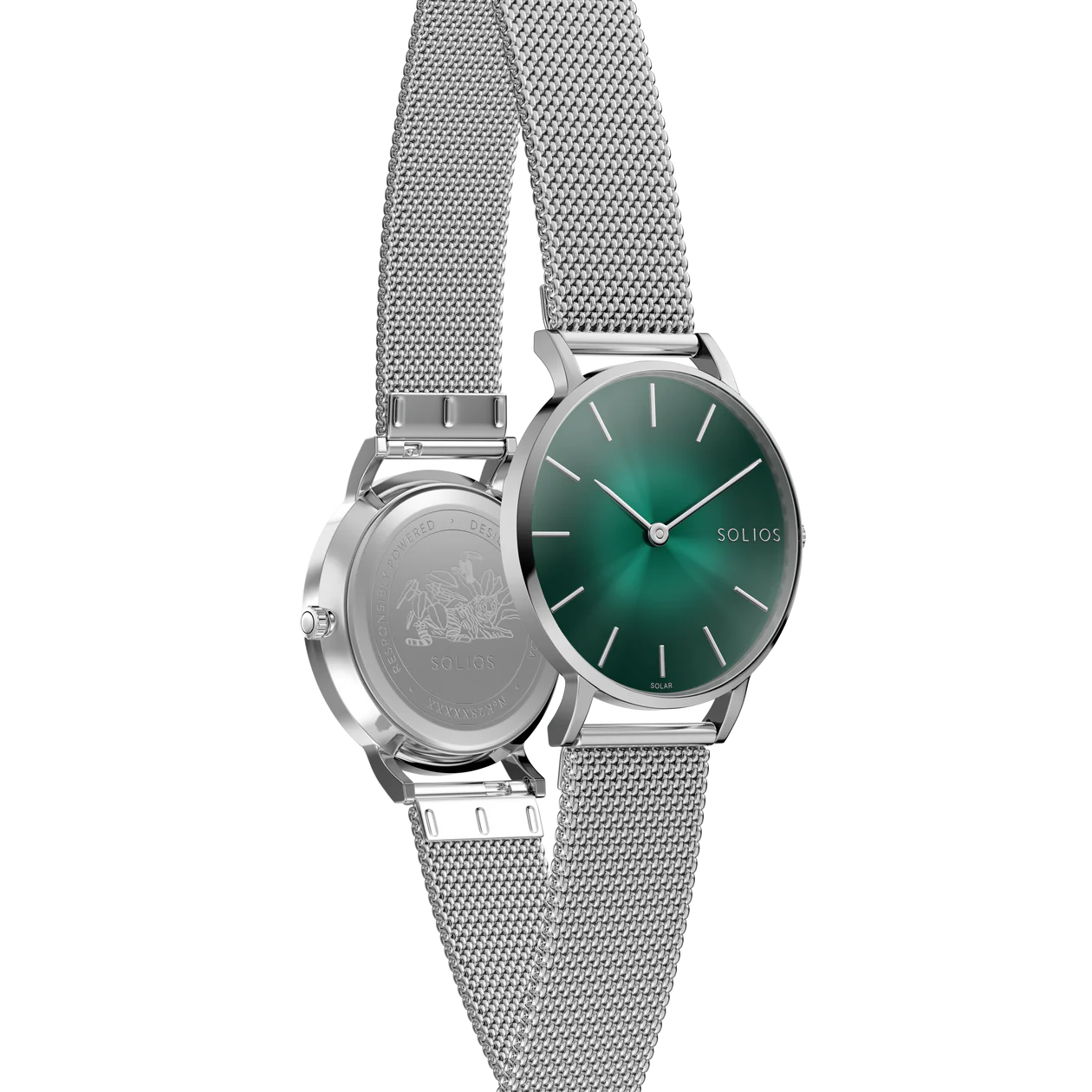 The Rainforest Classic
Emerald Green Dial - Silver Case