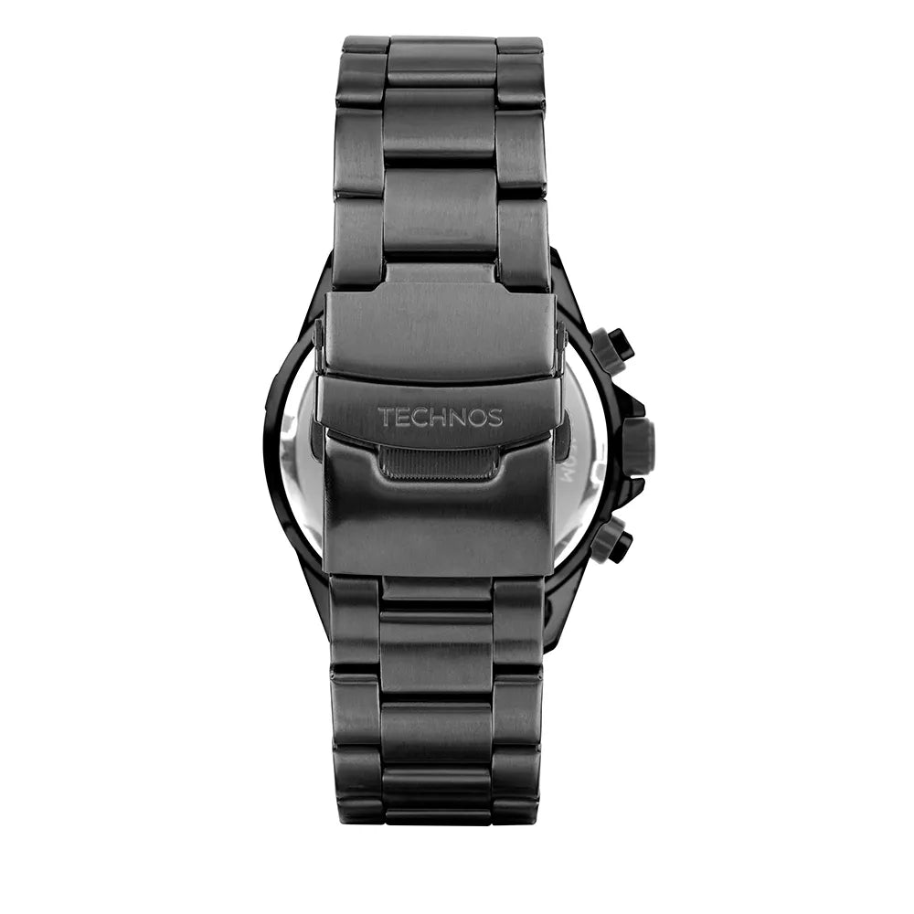 Technos Men's Watch Ts Carbon Graphite