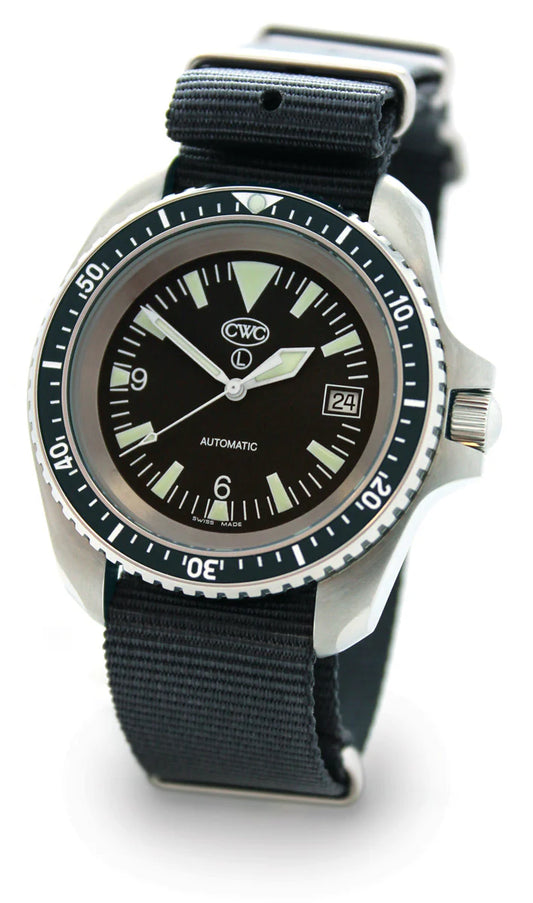 CWC RN AUTOMATIC DIVERS WATCH MK.2 WITH DATE, STAINLESS STEEL (RN300-MT AS120-D)