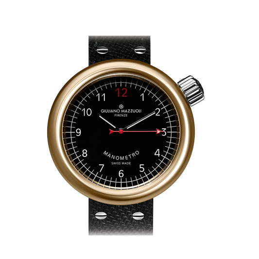 Manometro Bronze Black