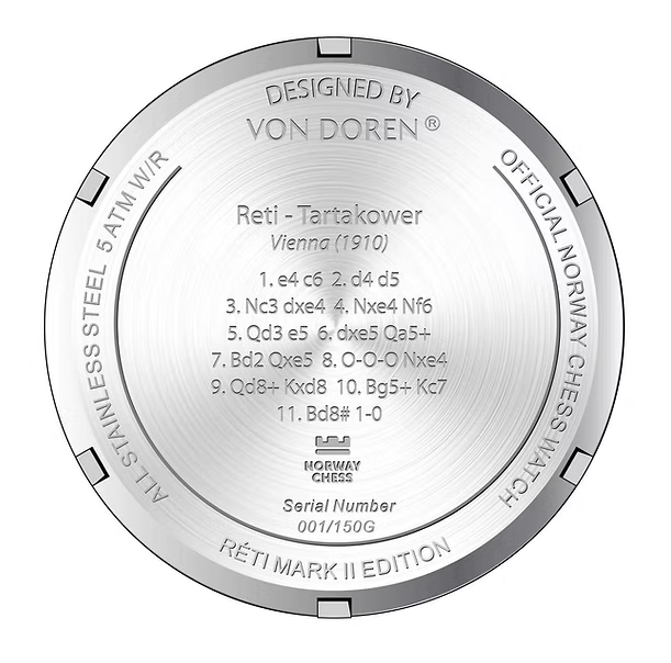 Norway Chess - Réti Mark II - Blue