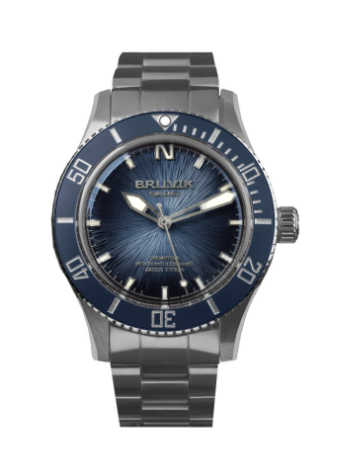 Bruvik Svalbard Arctic Fjords Stream Dial Blue