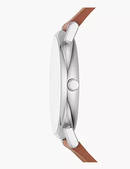 Signatur Three-Hand Luggage Leather Watch