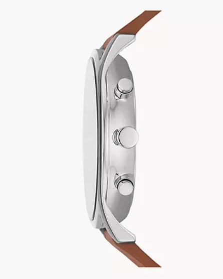 Holst Chronograph Luggage Leather Watch